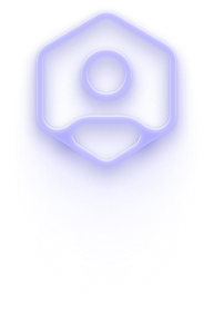 User hexagon